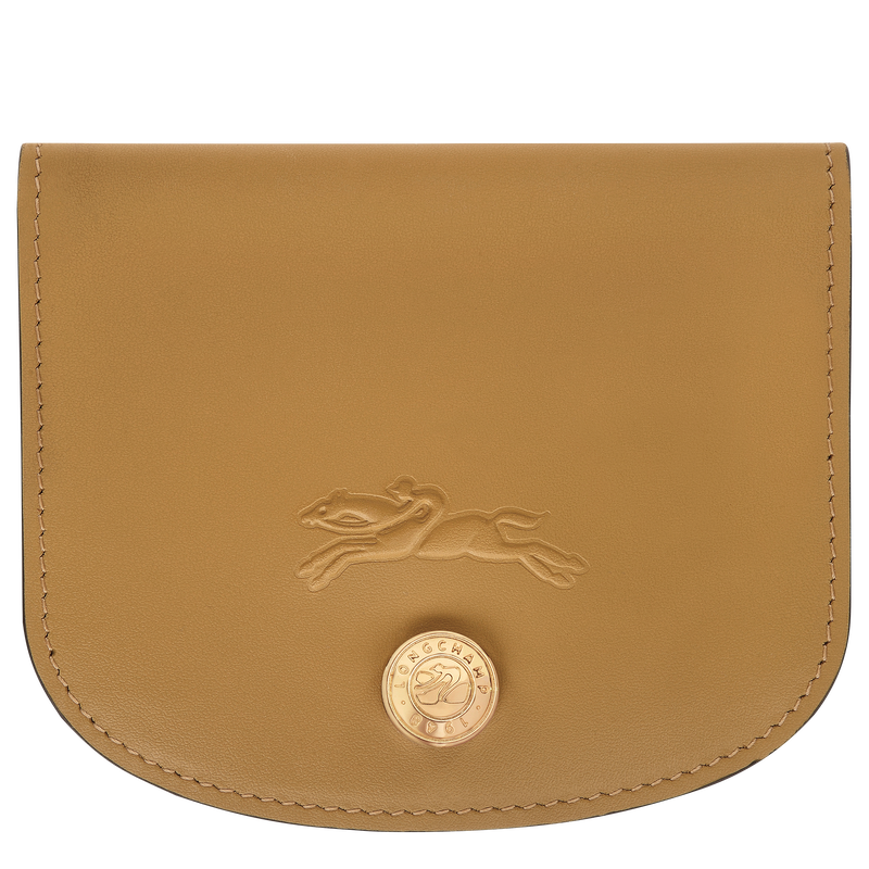 Épure Card holder , Nutmeg - Leather  - View 1 of  3