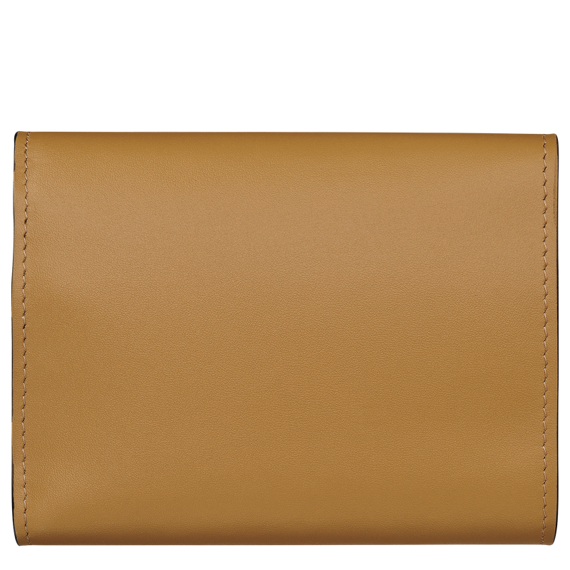 Épure Compact wallet , Nutmeg - Leather  - View 2 of  3