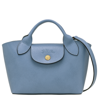 &Eacute;pure XS 托特包 , 蓝灰色 - 皮革