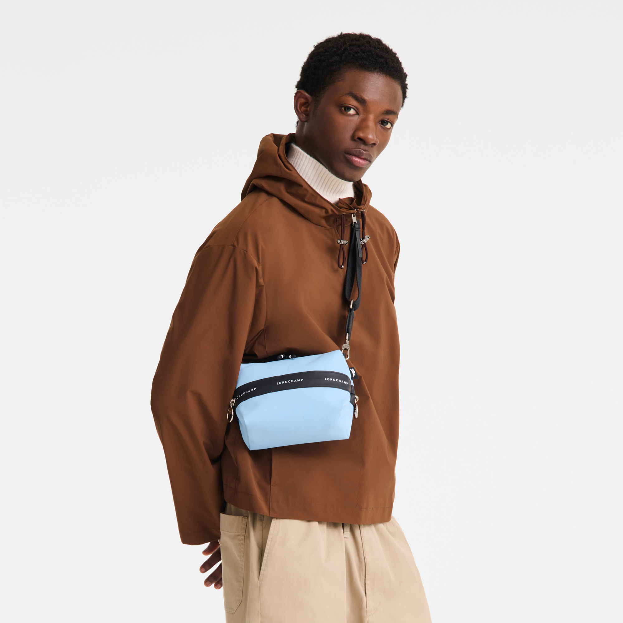 Le Pliage Energy 斜挎包 XS, 天蓝色