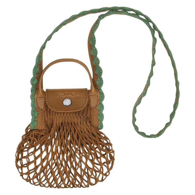 Le Pliage Collection XS 网兜包 , 烟草色 - 帆布  - 查看 1 4