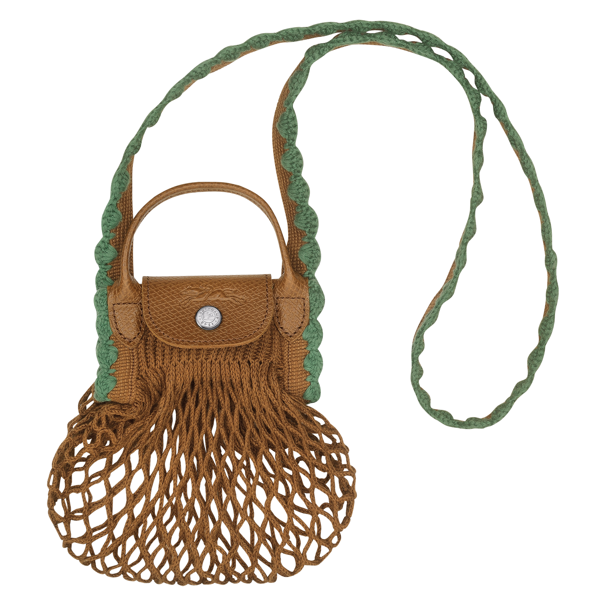 Mesh bag XS, Tobacco - View 1 of
4 - zoom in Le Pliage Collection Mesh bag XS, Tobacco