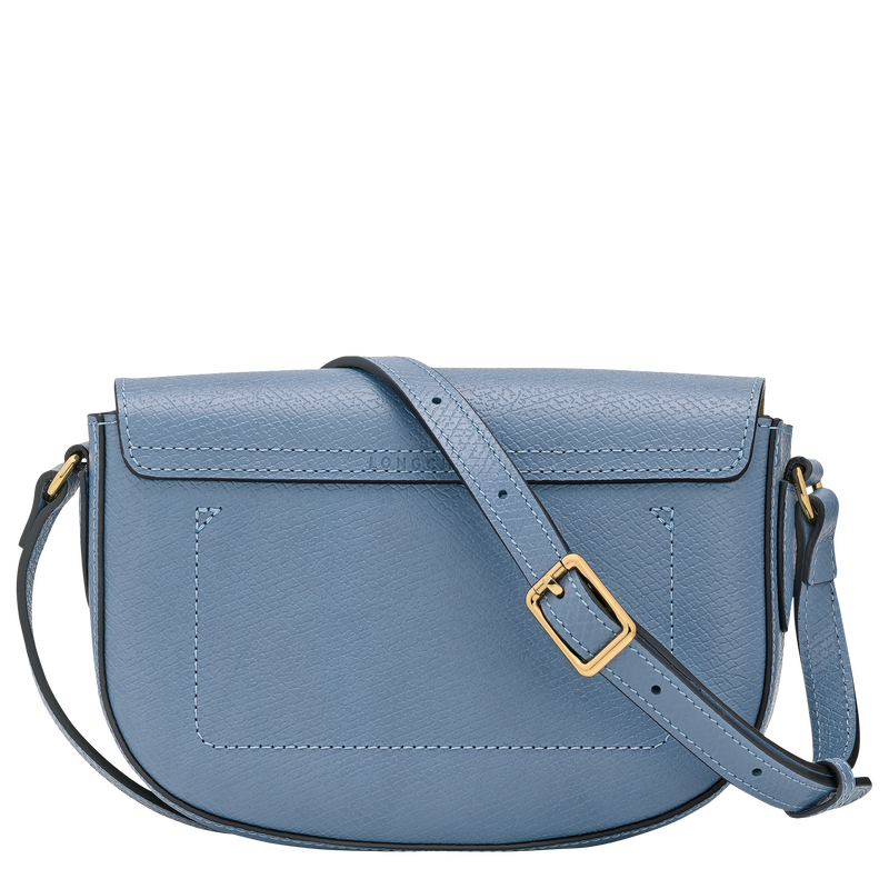 Épure S 斜挎包 , 蓝灰色 - 皮革  - 查看 4 5