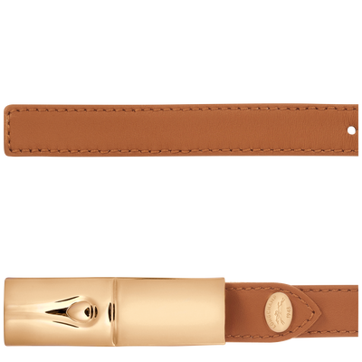 Le Roseau 女士皮带 , 腰果棕 - 皮革