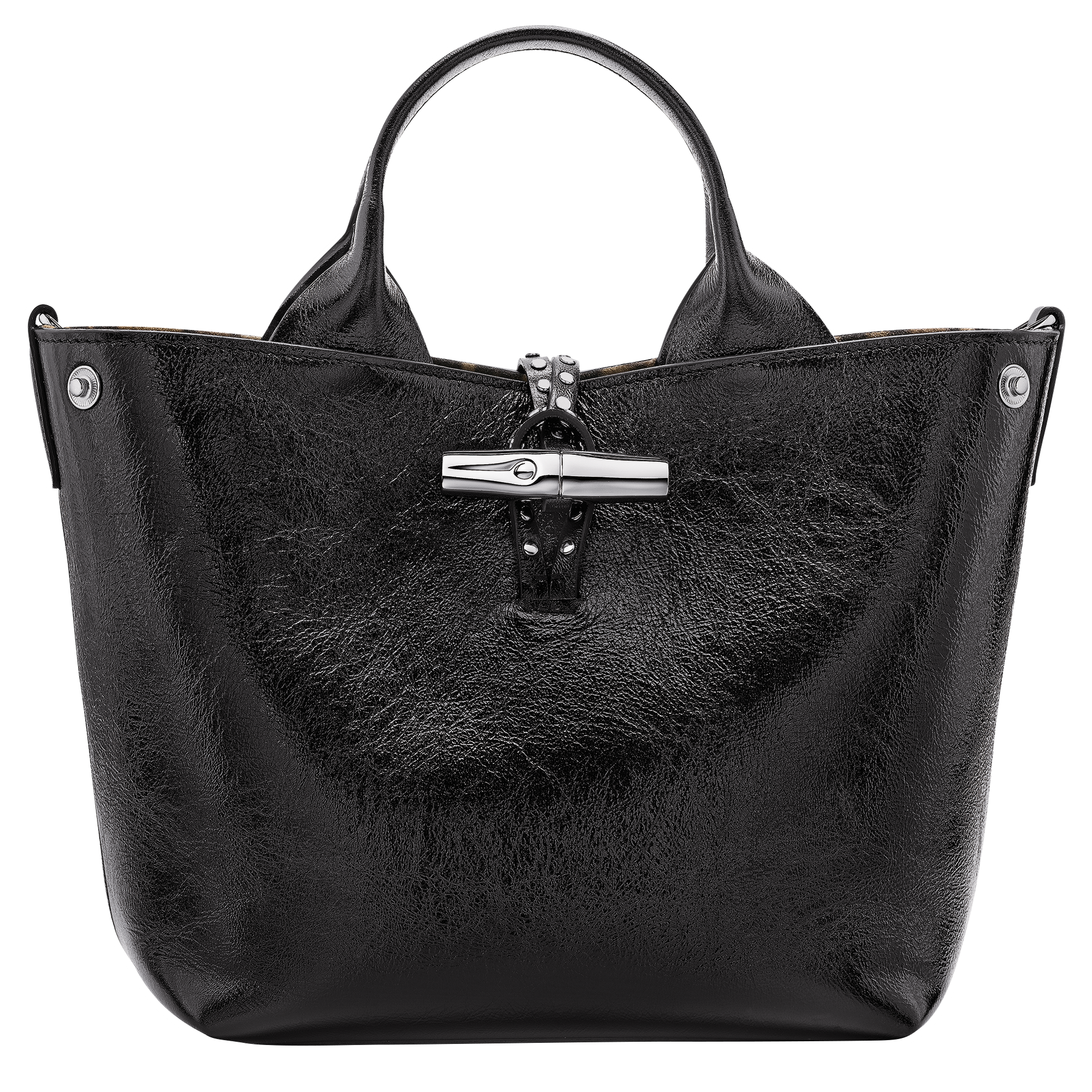 Handbag S, Black - View 3 of
3 - zoom in Le Roseau Handbag S, Black