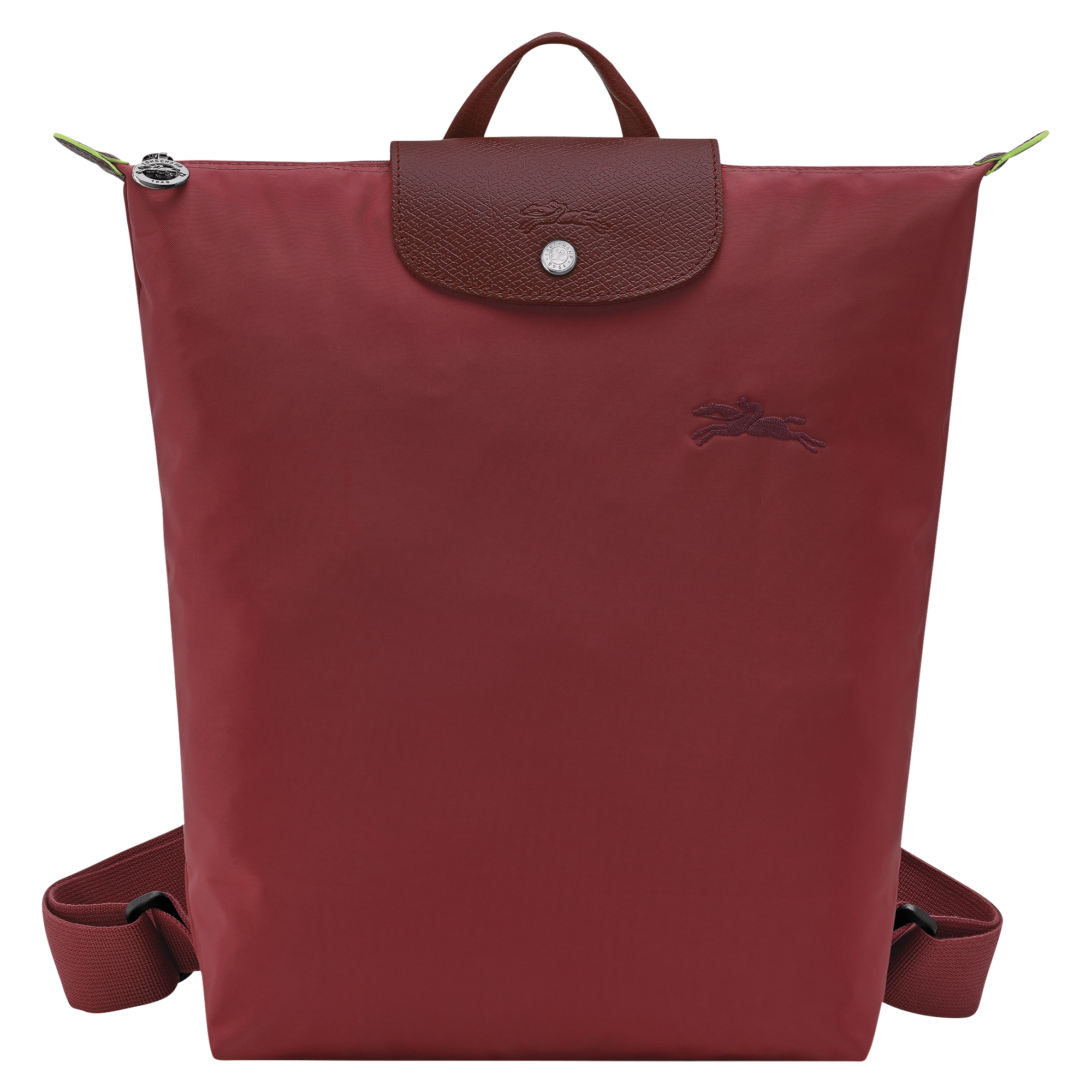 Le Pliage Green Backpack M, Pomegranate