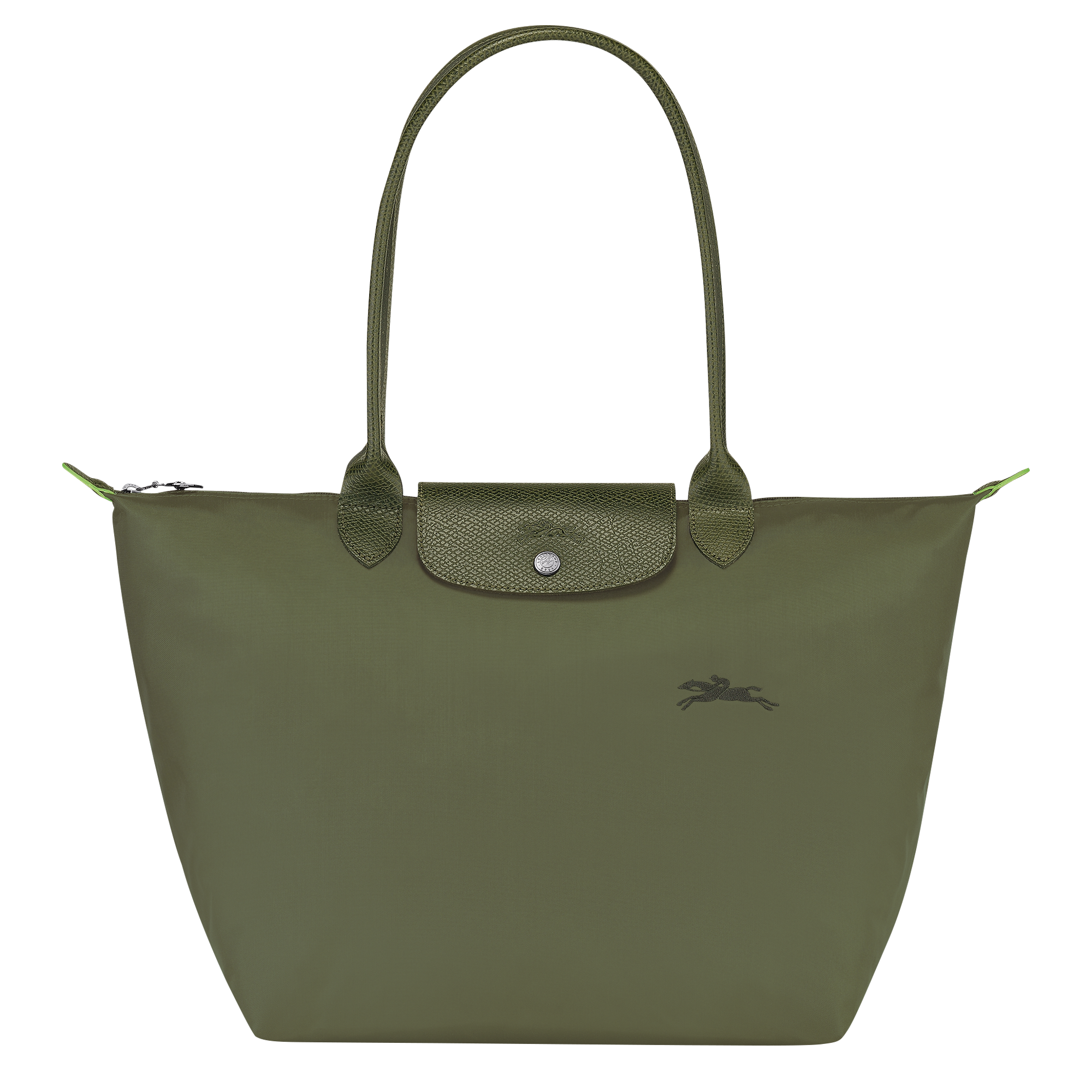 Le Pliage Green 托特包 L, 森林绿