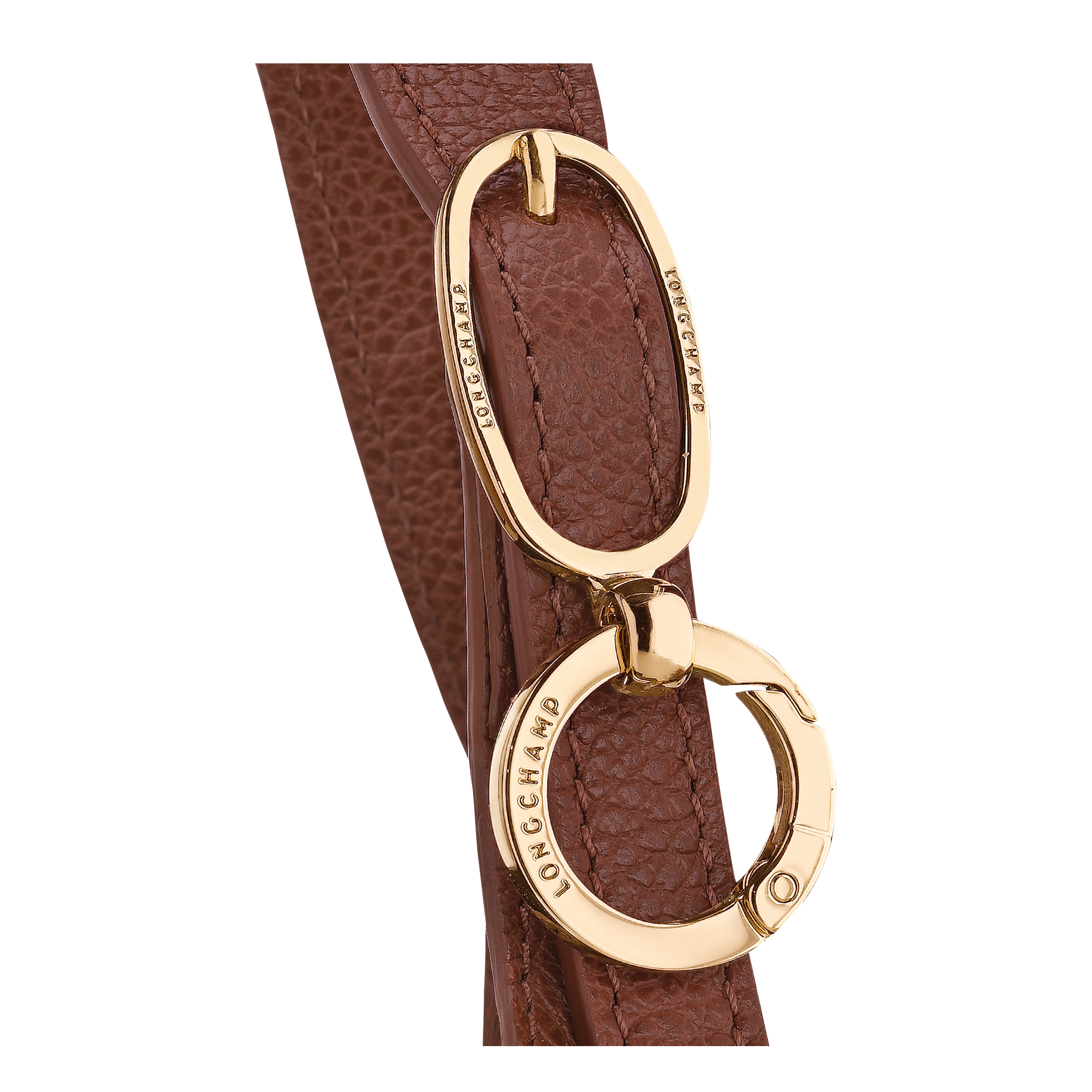 Le Foulonn&eacute; 手提包 S, 咖啡棕