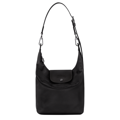 Le Pliage Xtra M 肩背包 , 黑色 - 皮革