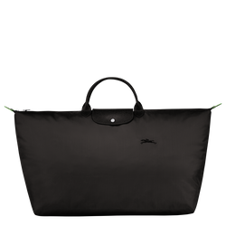 Le Pliage Green M 旅行包 , 黑色 - 再生帆布