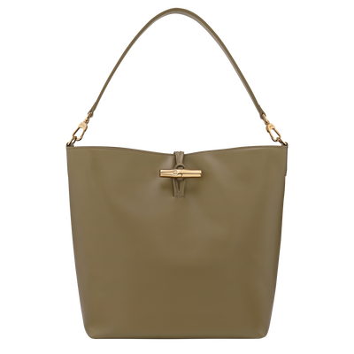 Le Roseau Hobo bag M, Olive