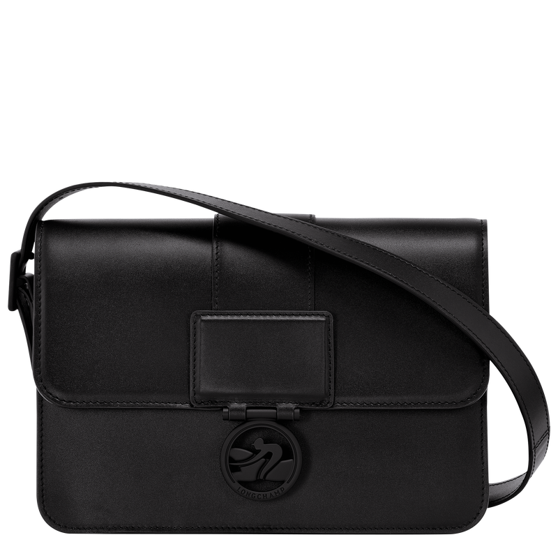 Box-Trot M Crossbody bag , Black - Leather  - View 1 of  5