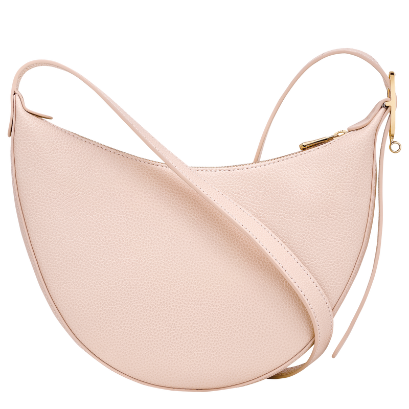 Le Foulonn&eacute; S 斜挎包 , 奶油 - 皮革  - 查看 4 6