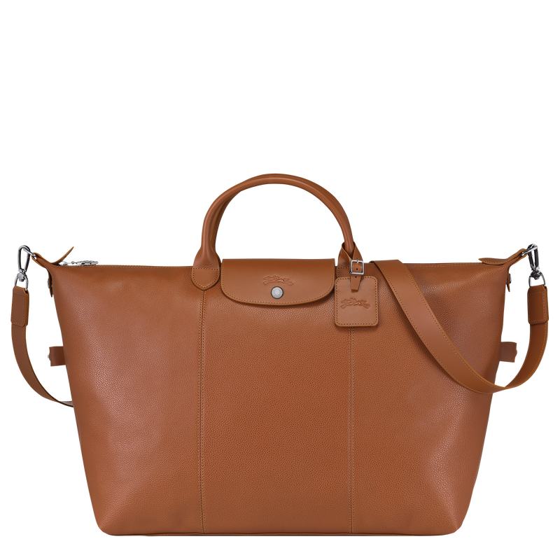 Le Foulonné S Travel bag , Caramel - Leather  - View 1 of  4
