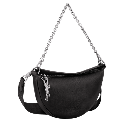 Smile S Crossbody bag , Black - Leather - View 3 of  7
