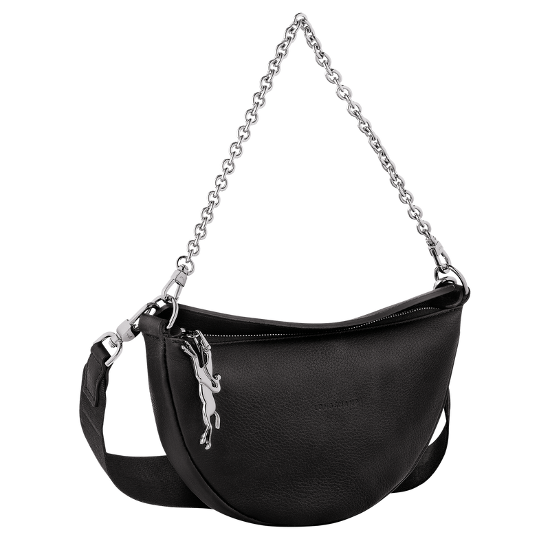 Smile S Crossbody bag , Black - Leather  - View 3 of  7
