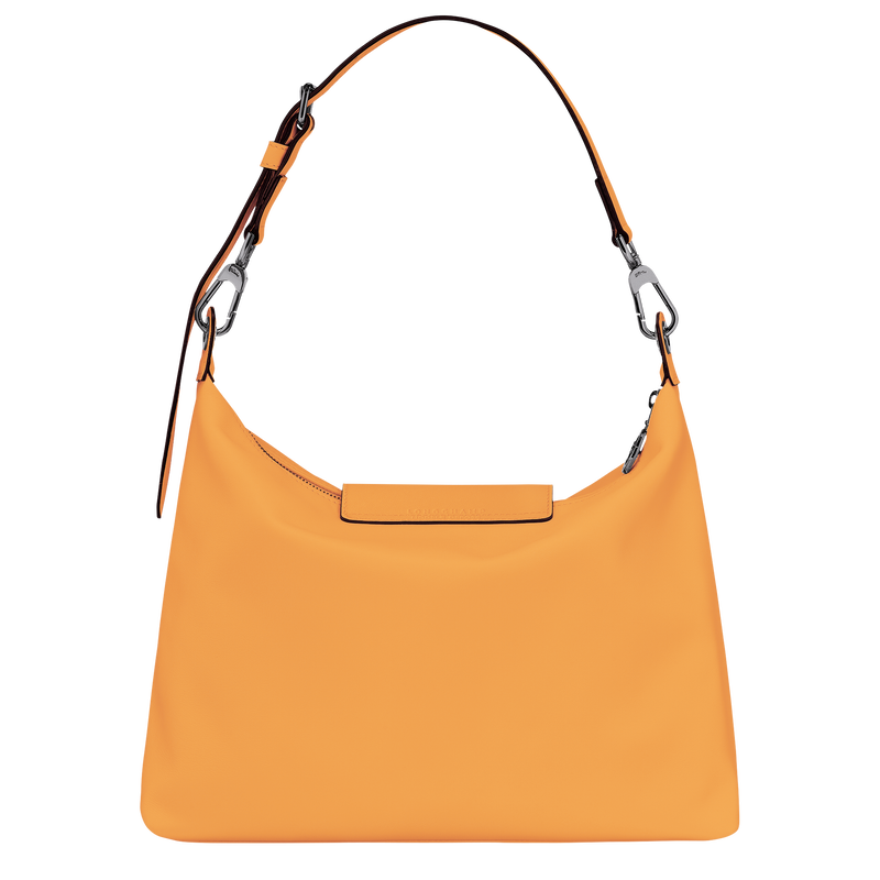 Le Pliage Xtra M Hobo bag , Apricot - Leather  - View 4 of  5
