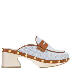 La Cigale Clogs , Cognac - Canvas