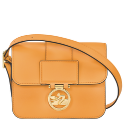 Box-Trot S Crossbody bag , Apricot - Leather