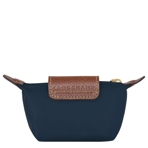 Le Pliage Original Coin purse , Navy - Recycled canvas - View 2 of  3