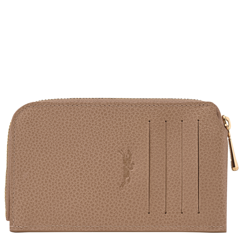 Le Foulonné 卡夹 , 饼干色 - 皮革  - 查看 2 2