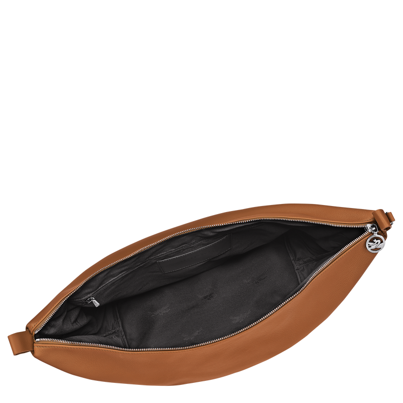 Le Slouchy M Hobo 袋 , 腰果棕 - 皮革  - 查看 5 6
