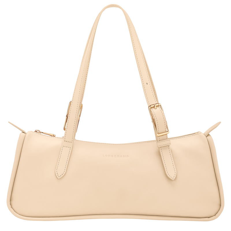 Looong L Shoulder bag , Vanilla - Leather  - View 1 of  3