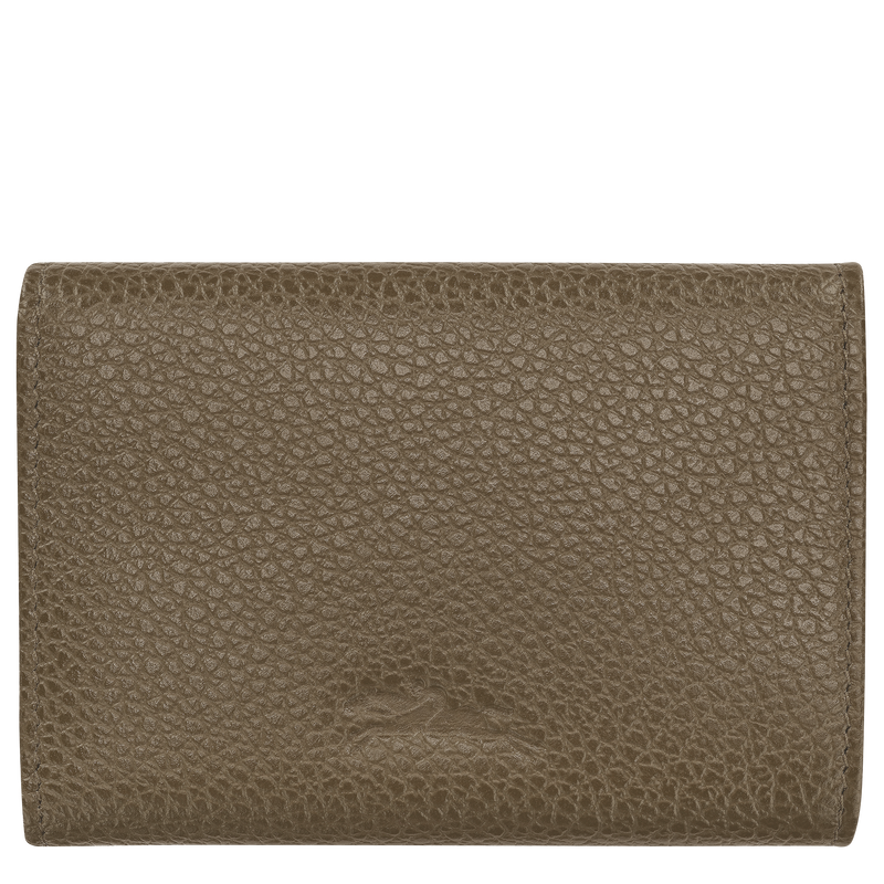 Le Foulonné 袖珍钱包 , 刺山柑绿 - 皮革  - 查看 2 3