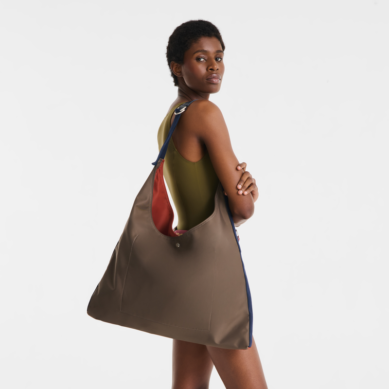 Re-Play 单肩包 , 栗色/大地色 3 号 - 帆布  - 查看 2 5