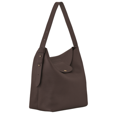 Le Cadence L Shoulder bag , Mocha - Leather