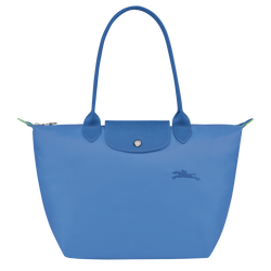 Le Pliage Green M 小号单肩包 , 菊蓝色 - 再生帆布