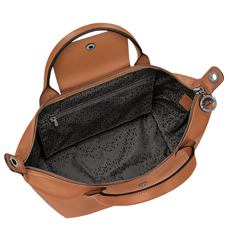 Le Pliage Xtra S Handbag , Cashew - Leather  - View 4 of  5