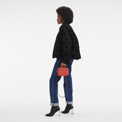 Le Pliage Xtra XS Vanity , Orange - Leather