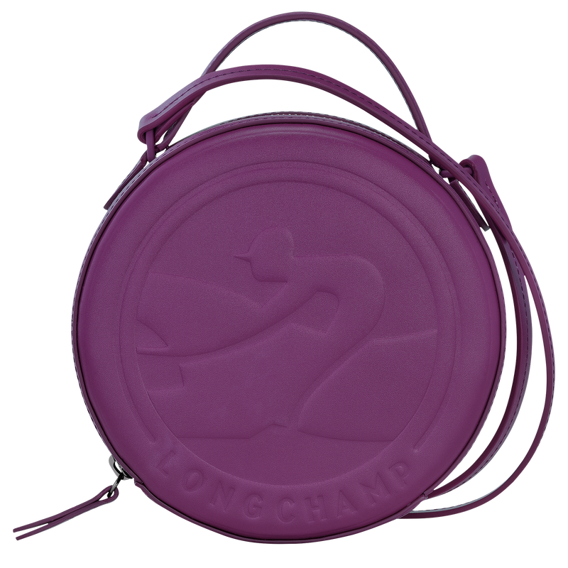 Box-Trot XS Crossbody bag , Violet - Leather  - View 1 of  4