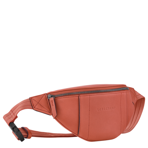 Longchamp 3D S Belt bag , Sienna - Leather - View 3 of  4