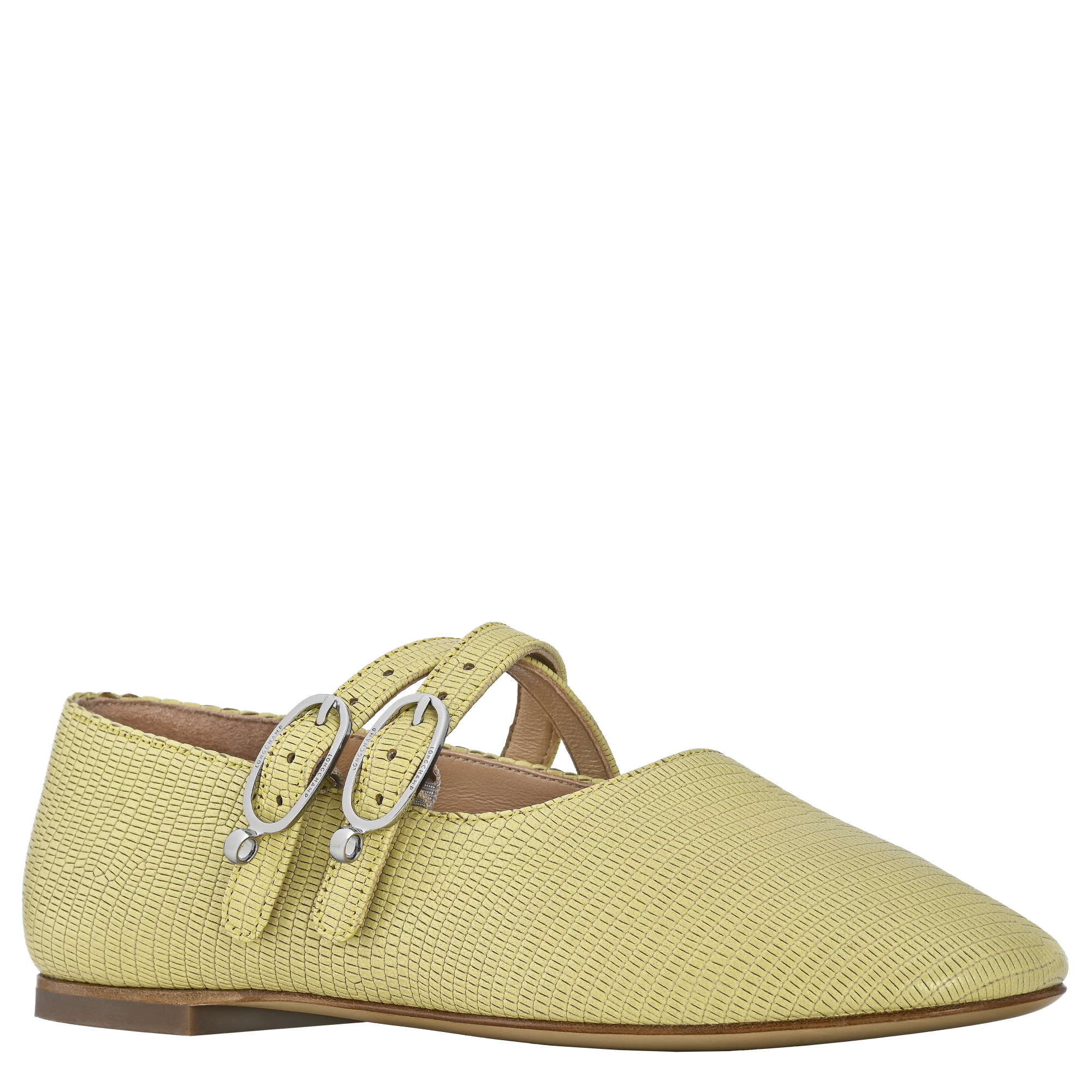 Le Foulonn&eacute; Ballerinas, Lime