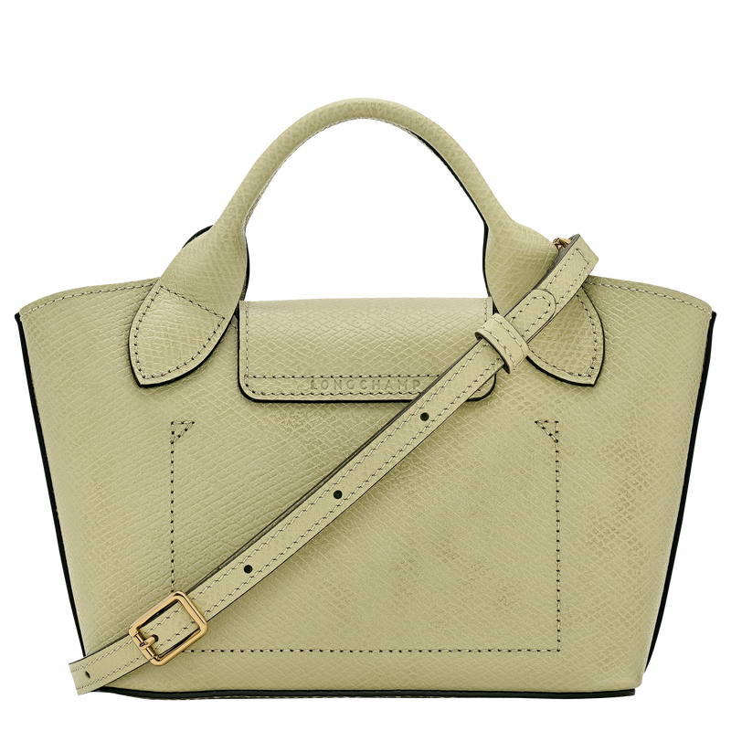 &Eacute;pure XS Tote bag , Almond Green - Leather  - View 4 of  6