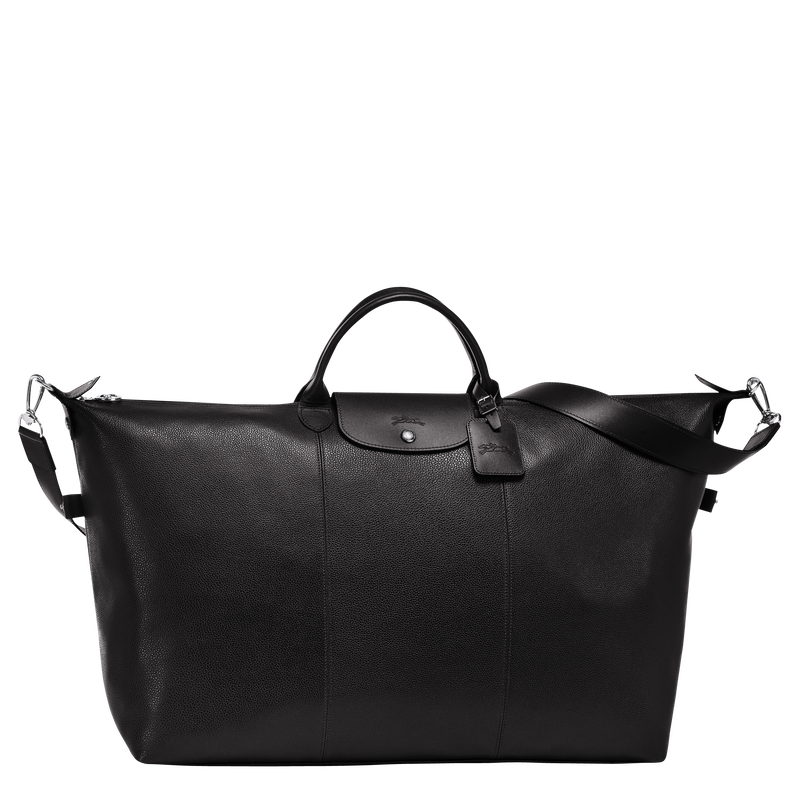 Le Foulonné S Travel bag , Black - Leather  - View 1 of  4