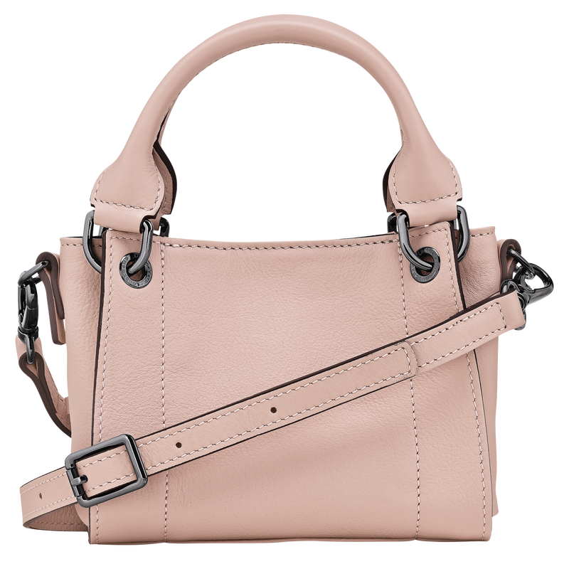 Longchamp 3D XS 手提包 , 花瓣粉 - 皮革  - 查看 4 5