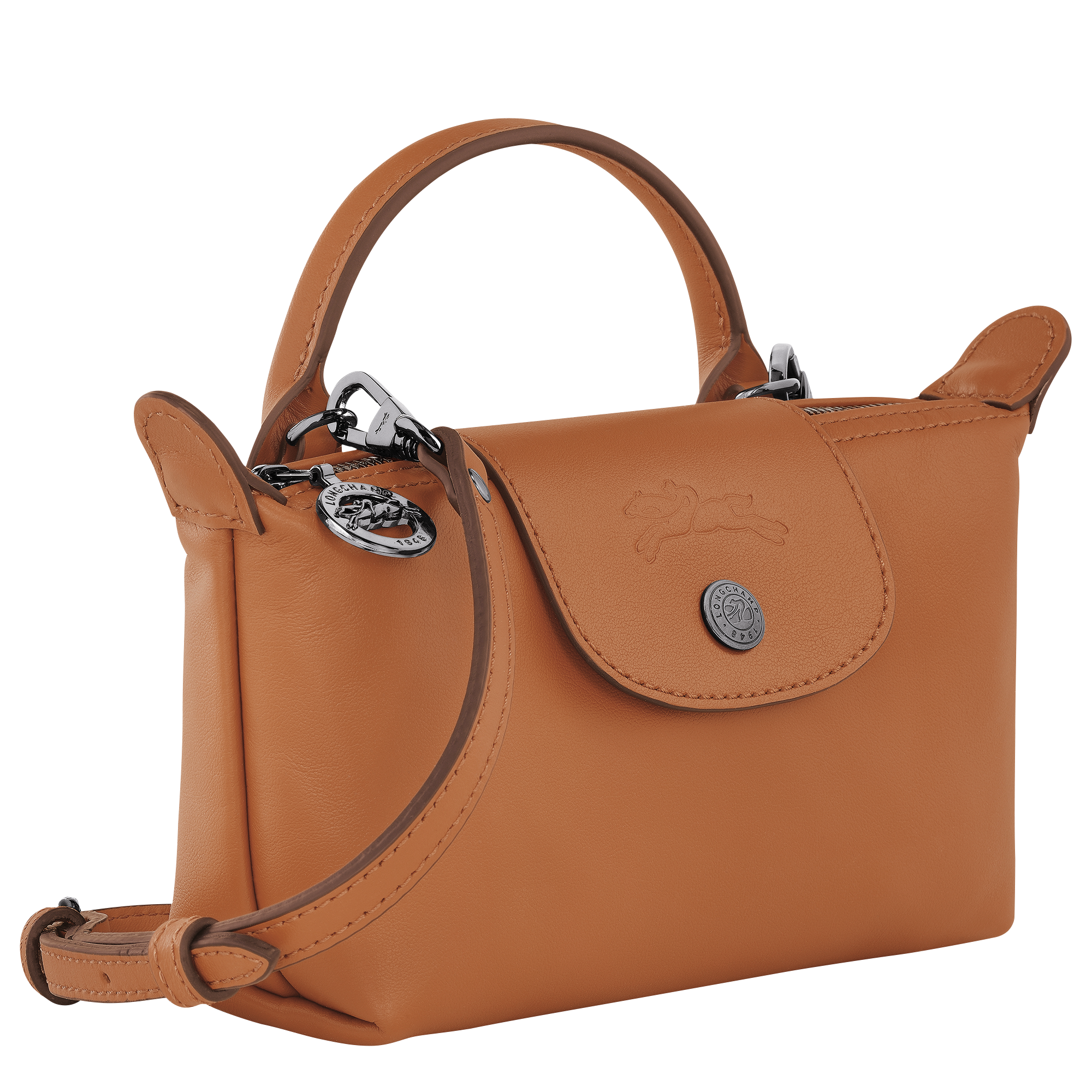 Pouch XS, Cashew - View 3 of
6 - zoom in Le Pliage Xtra Pouch XS, Cashew
