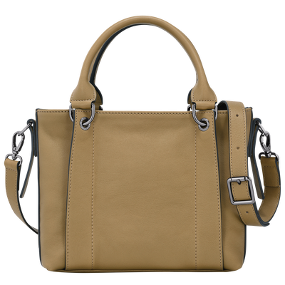 Longchamp 3D 手提包 S, 烟草色