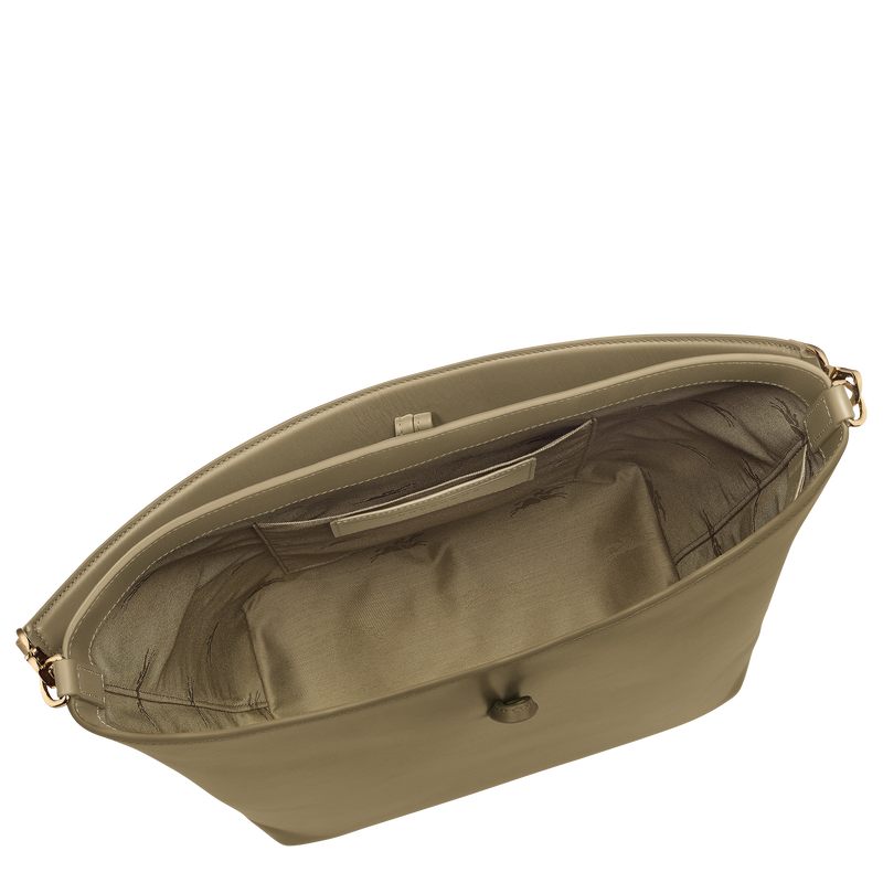 Le Roseau M Hobo 袋 , Olive - 皮革  - 查看 5 6