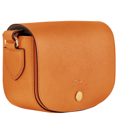 Épure XS Crossbody bag , Apricot - Leather - View 3 of  4
