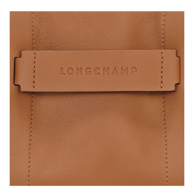 Longchamp 3D 斜挎包 S, 裸色