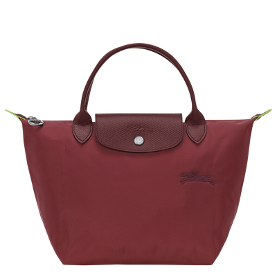 Le Pliage Green S 手提包 , 石榴色 - 再生帆布