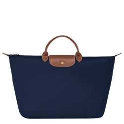 Le Pliage Original S Travel bag , Navy - Recycled canvas