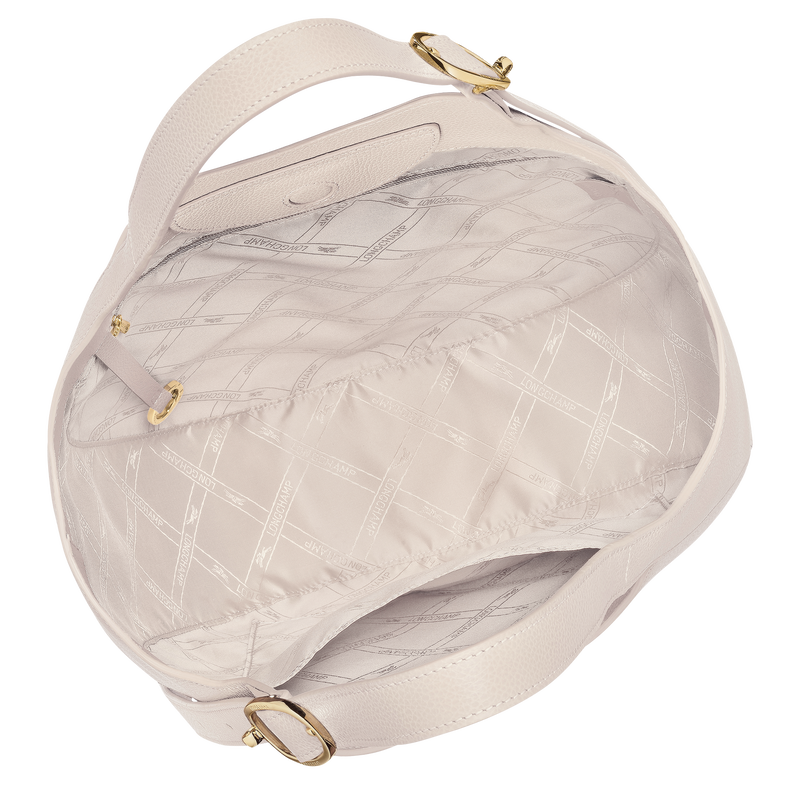 Le Foulonné XL 托特包 , 纸张白 - 皮革  - 查看 5 6