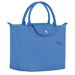 Le Pliage Green S 小号手提包 , 菊蓝色 - 再生帆布