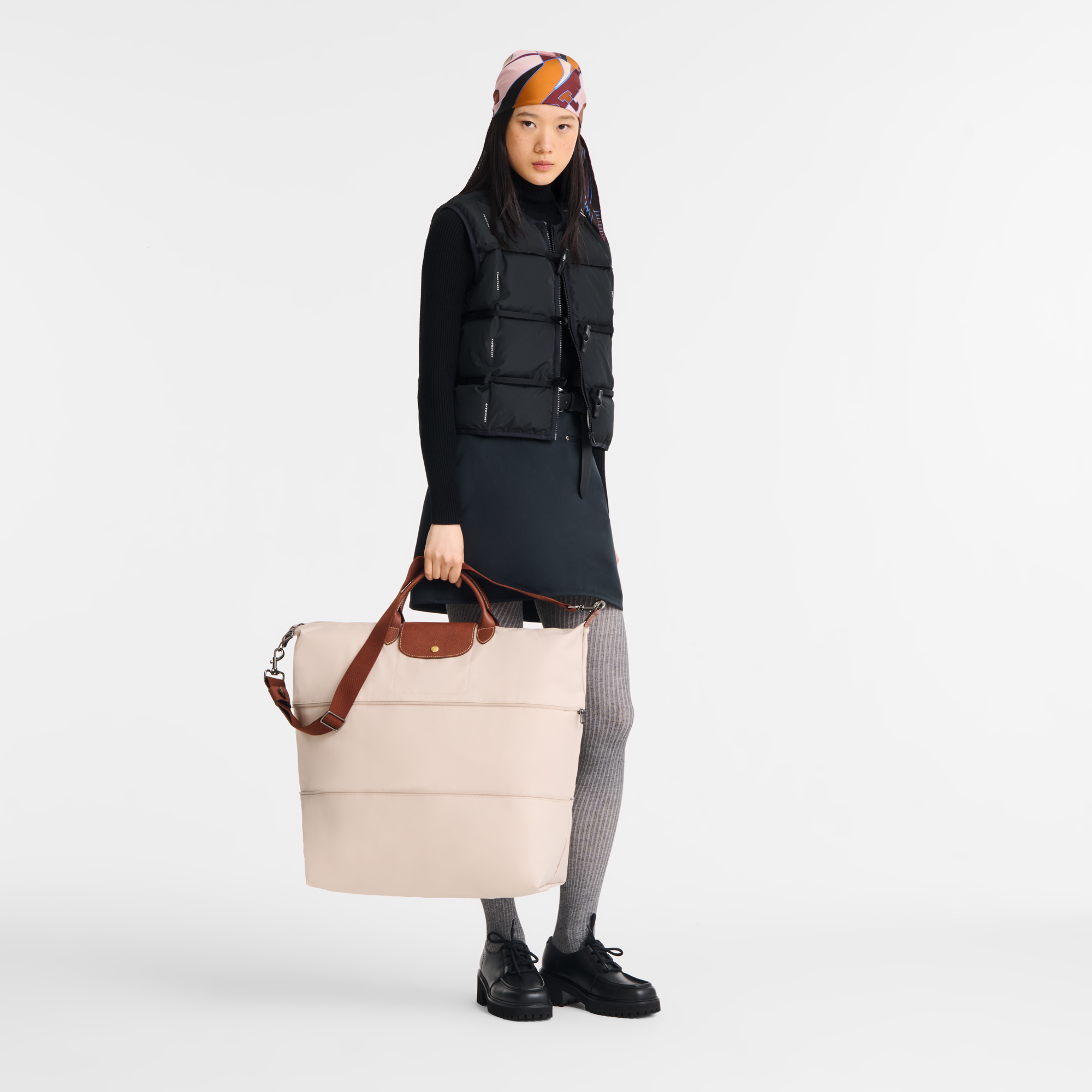 Le Pliage Original Travel bag expandable, Paper