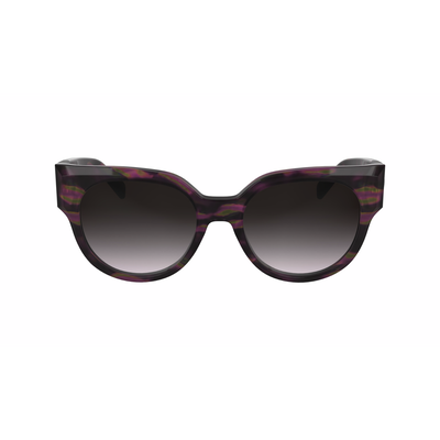 Sunglasses , Havana Brown/Violet/Pink - Organic acetate